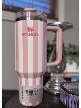 Stanley Oasis Collection Pink Striped NWT